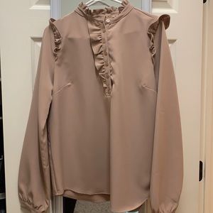 Nude blouse